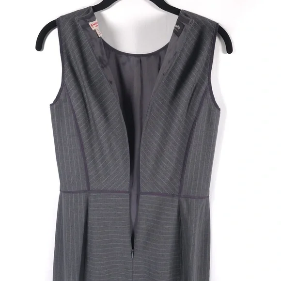 BROOKS BROTHERS Red Fleece Tollegno 1900 Fabric Made ITALY🇮🇹 WOOL Dress Size 0 - Picture 12 of 13